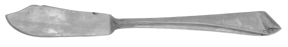 Norden- Chilvary (Stainless) Flat Handle Master Butter Knife by Nasco-1