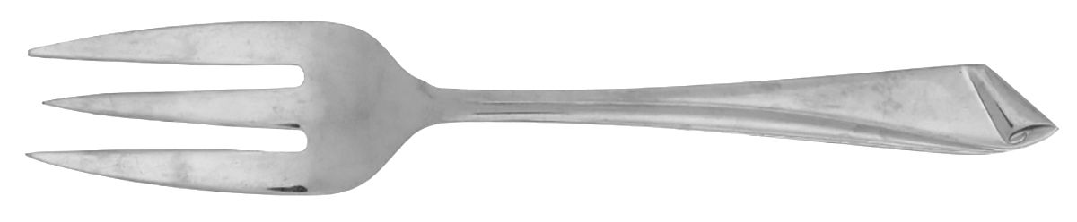 Norden- Chilvary (Stainless) Medium Solid Cold Meat Serving Fork by Nasco-1