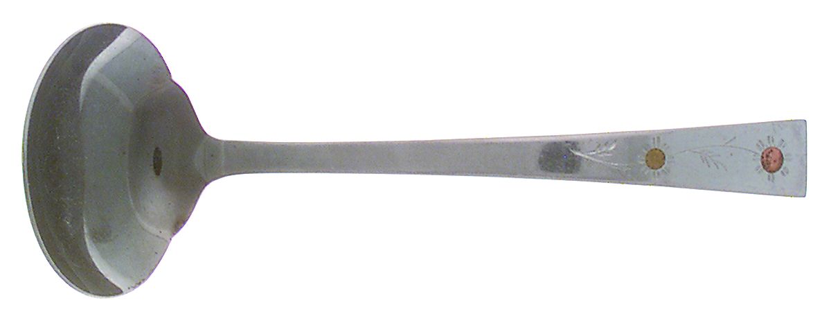 Radiant (Stainless) Solid Gravy Ladle by Nasco-1