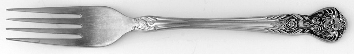 Rose Portrait (Stainless) Fork by Nasco-1