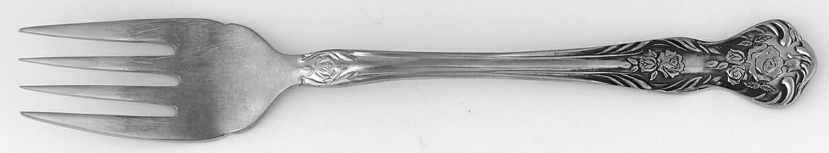 Rose Portrait (Stainless) Individual Salad Fork by Nasco-1