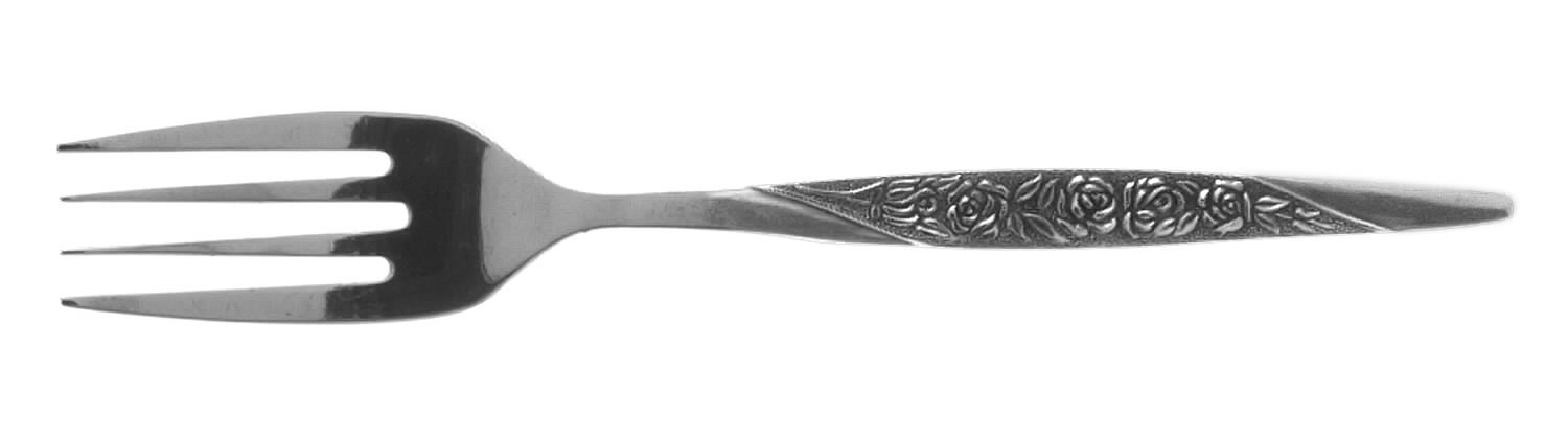 Rosevine-Caress (Stainless) Individual Salad Fork by Nasco-1
