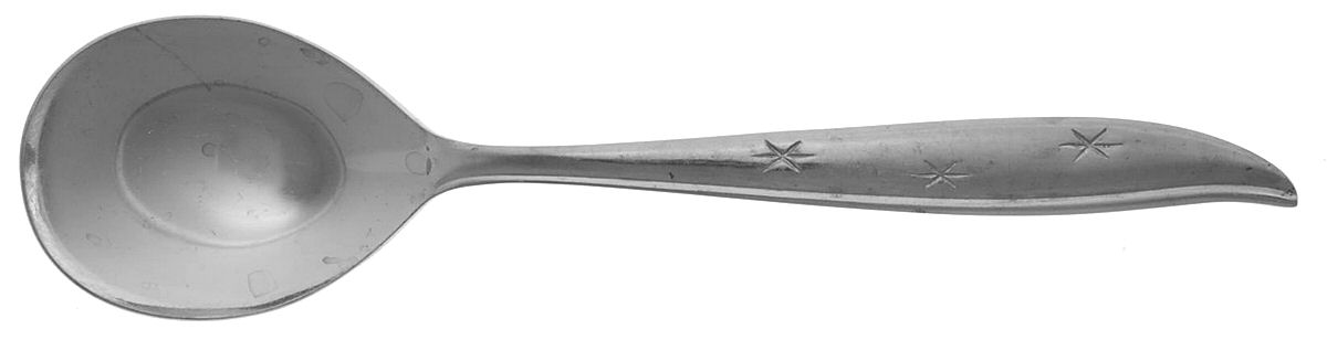 Starette (Stainless) Place/Oval Soup Spoon by Nasco-1