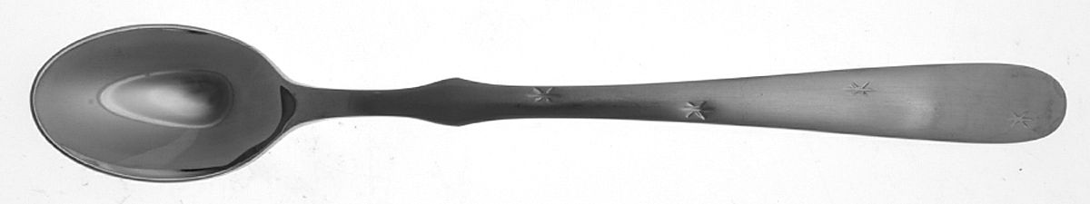 Star Sapphire (Stainless) Iced Tea Spoon by Nasco-1