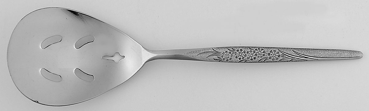 Tina (Stainless) Solid Bon Bon Spoon by Nasco-1