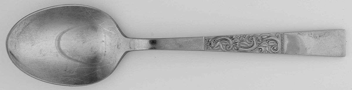 Valencia (Stainless) Tablespoon (Serving Spoon) by Nasco-1