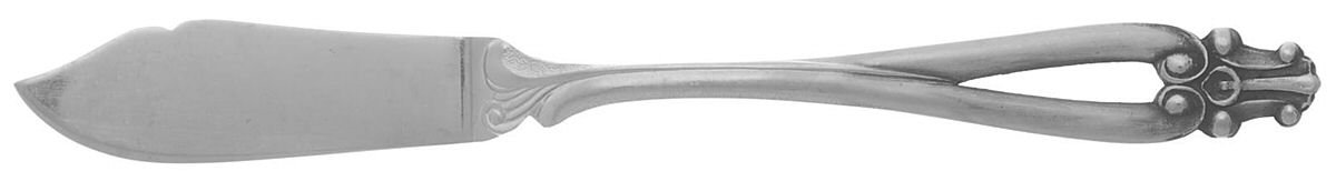 Antoinette (Stainless) Flat Handle Master Butter Knife by National Stainless-1