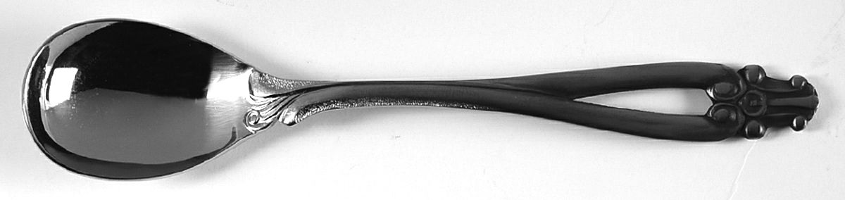 Antoinette (Stainless) Sugar Spoon by National Stainless-1