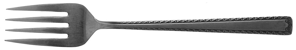 Bell Wood (Stainless) Individual Salad Fork by National Stainless-1