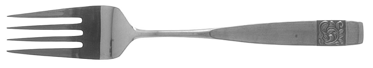 Black Rose (Stainless) Individual Salad Fork by National Stainless-1