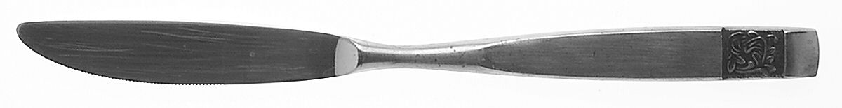 Black Rose (Stainless) Modern Solid Knife by National Stainless-1