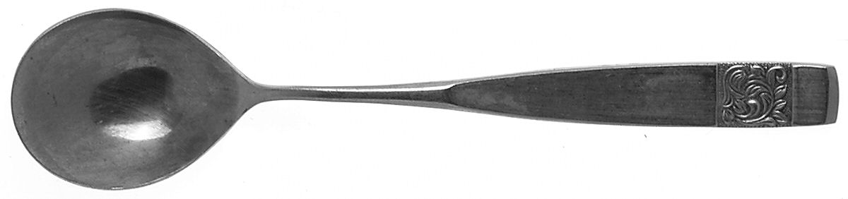 Black Rose (Stainless) Sugar Spoon by National Stainless-1
