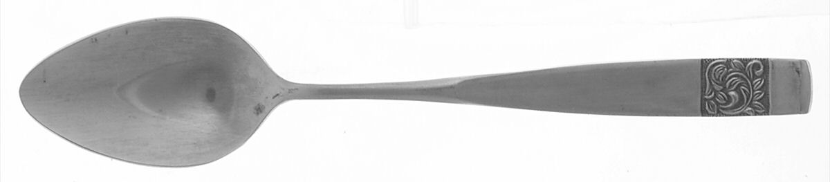 Black Rose (Stainless) Teaspoon by National Stainless-1