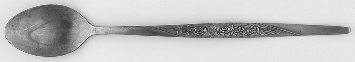 Caress (Stainless) Iced Tea Spoon by National Stainless-1