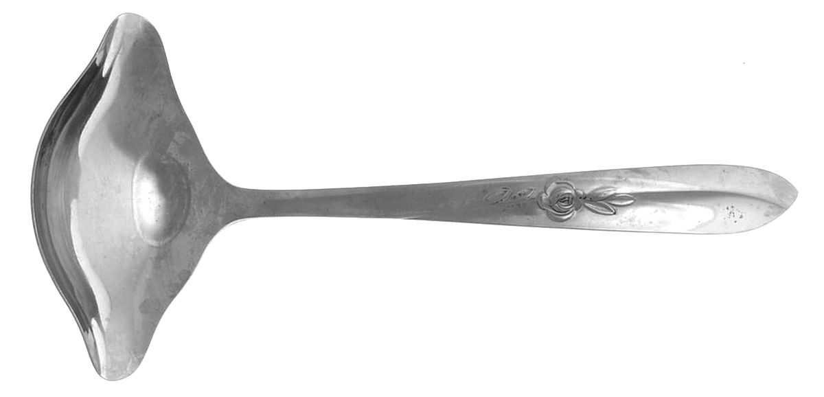 Carlyle (Stainless) Solid Gravy Ladle by National Stainless-1