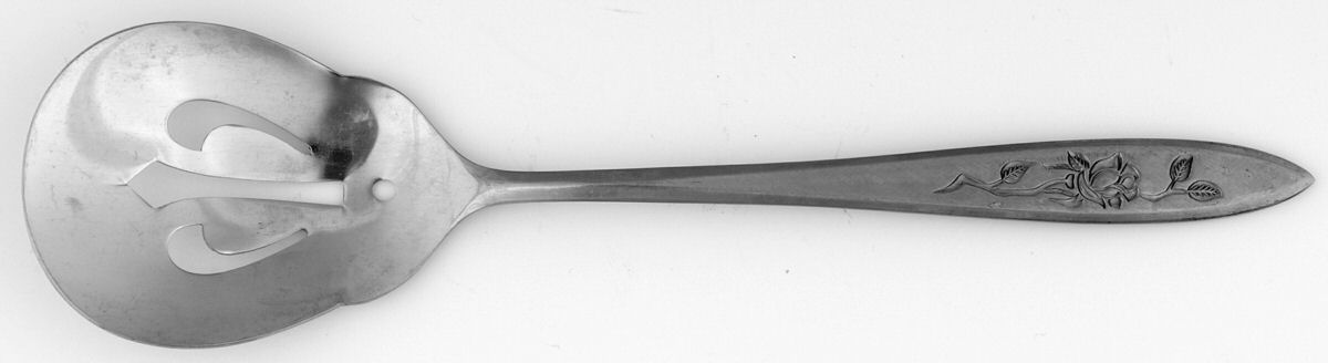 Charmante (Stainless) Solid Bon Bon Spoon by National Stainless-1