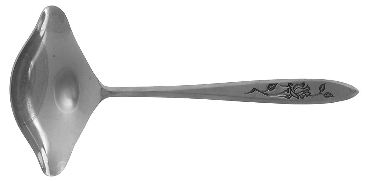 Charmante (Stainless) Solid Gravy Ladle by National Stainless-1