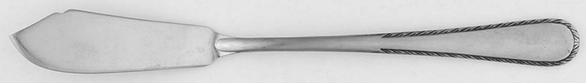 Concerto (Stainless) Flat Handle Master Butter Knife by National Stainless-1