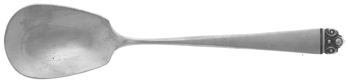 Crown Point (Stainless) Sugar Spoon by National Stainless-1
