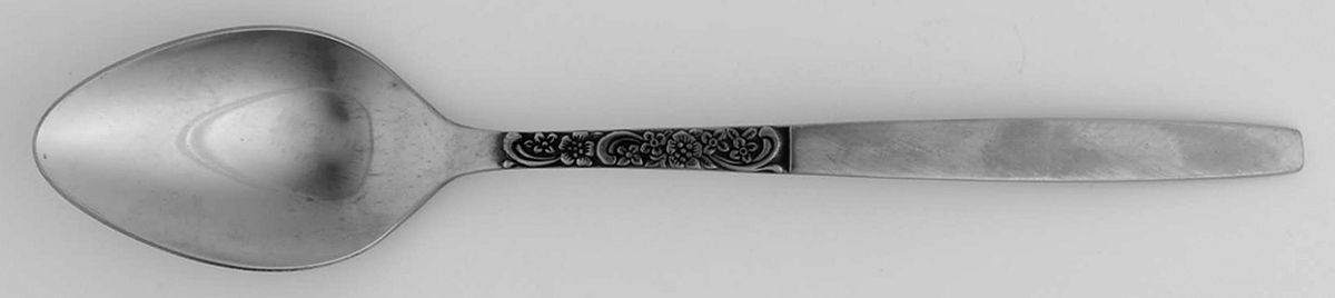 Donna (Stainless) Place/Oval Soup Spoon by National Stainless-1