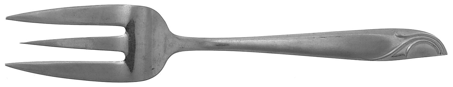 Finale (Stainless) Medium Solid Cold Meat Serving Fork by National Stainless-1