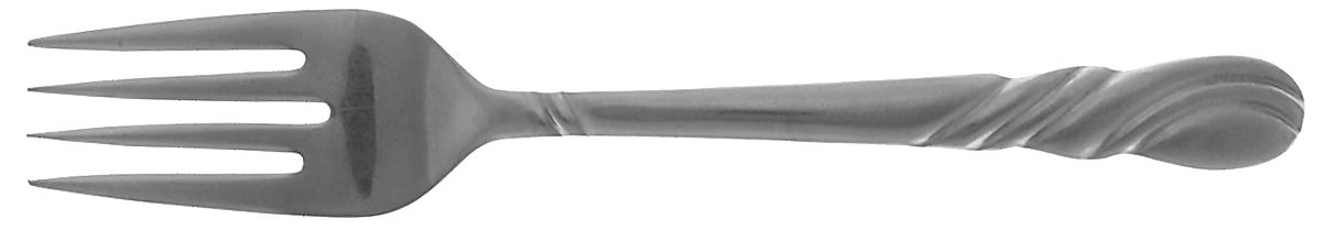 French Twist (Stainless) Individual Salad Fork by National Stainless-1