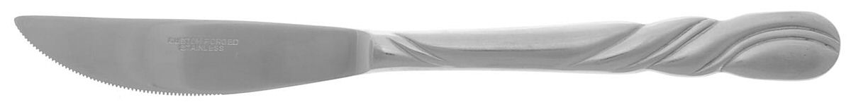 French Twist (Stainless) Modern Solid Knife by National Stainless-1