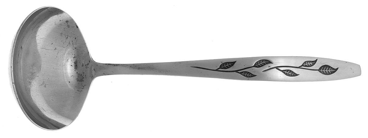 Haiti (Stainless) Solid Gravy Ladle by National Stainless-1