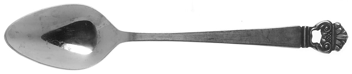 King Eric (Stainless) Place/Oval Soup Spoon by National Stainless-1