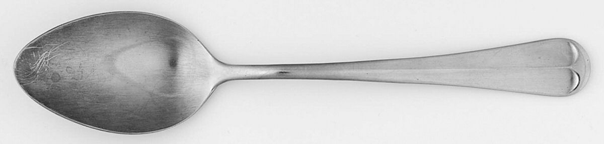 Larchmont (Stainless) Place/Oval Soup Spoon by National Stainless-1