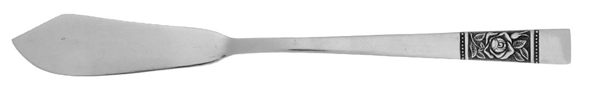 Laureen (Stainless) Flat Handle Master Butter Knife by National Stainless-1