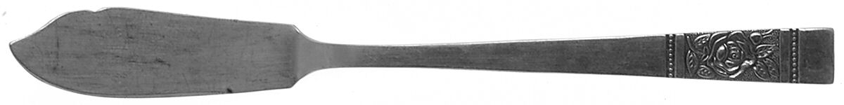 Laureen (Stainless) Flat Handle Master Butter Knife by National Stainless-1