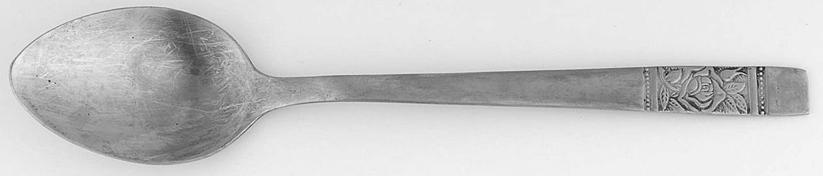 Laureen (Stainless) Teaspoon by National Stainless-1