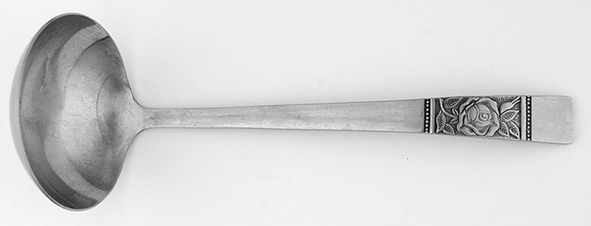 Laureen (Stainless) Solid Gravy Ladle by National Stainless-1