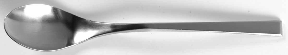 Leonora (Stainless) Place/Oval Soup Spoon by National Stainless-1