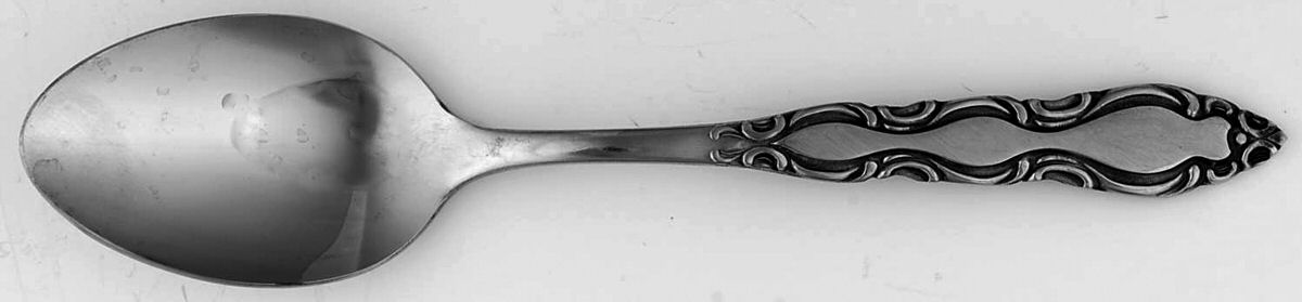 Marquee (Stainless) Place/Oval Soup Spoon by National Stainless-1