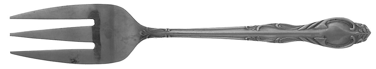 Medford (Stainless) Medium Solid Cold Meat Serving Fork by National Stainless-1