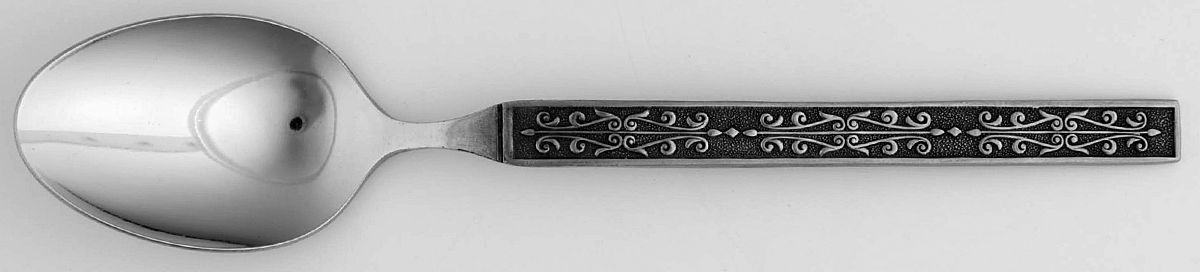 Miranda (Stainless) Place/Oval Soup Spoon by National Stainless-1