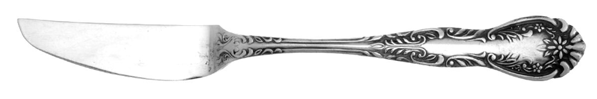Nancy (Stainless) Flat Handle Master Butter Knife by National Stainless-1