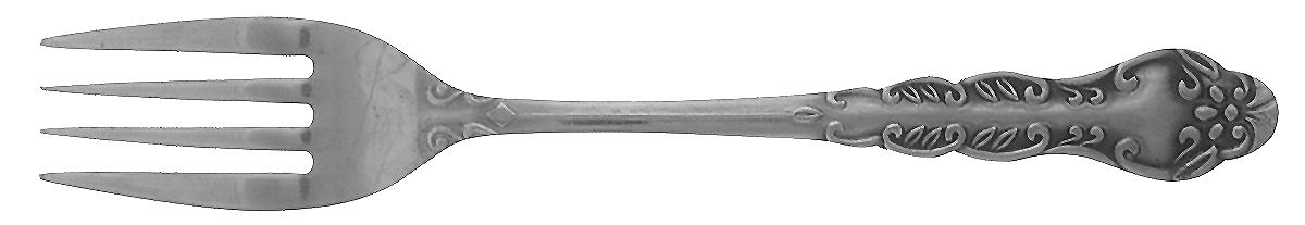 Nancy (Stainless) Individual Salad Fork by National Stainless-1