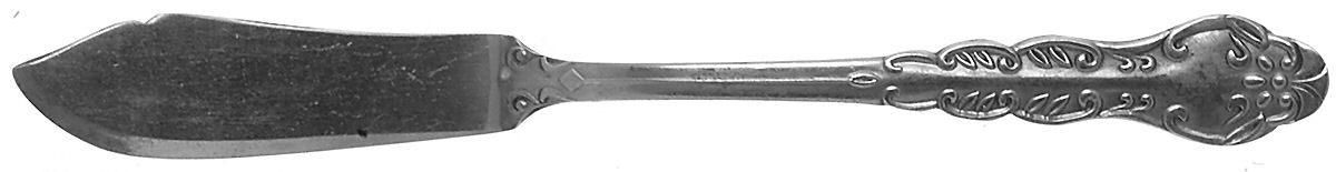 Nancy (Stainless) Flat Handle Master Butter Knife by National Stainless-1