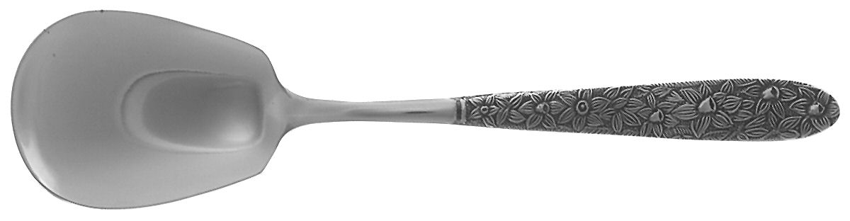 Narcissus (Stainless) Sugar Spoon by National Stainless-1