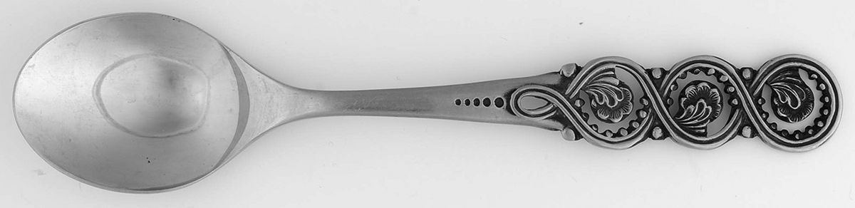 Nouveau (Stainless) Place/Oval Soup Spoon by National Stainless-1