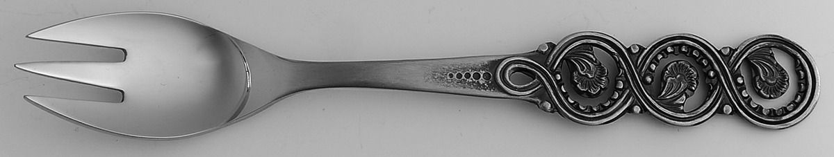 Nouveau (Stainless) Individual Salad Fork by National Stainless-1