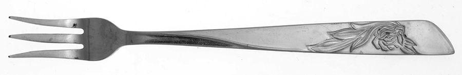 NST12 (STAINLESS) Short Handle Pickle/Olive Fork by National Stainless-1