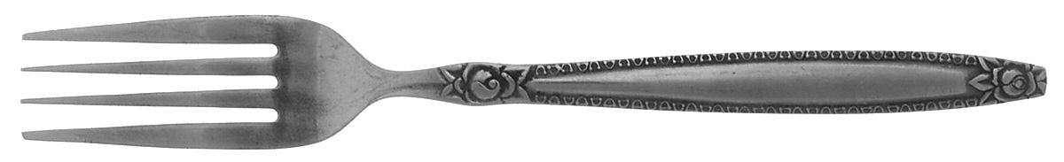 Rose Border (Stainless) Fork by National Stainless-1