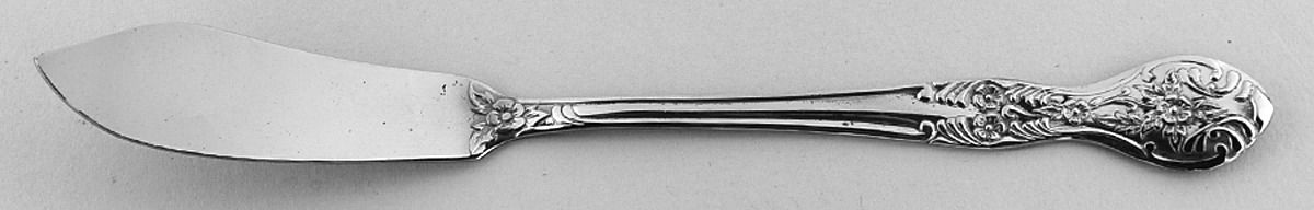 NST2 (STAINLESS) Flat Handle Master Butter Knife by National Stainless-1