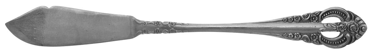 NST24 (Stainless) Flat Handle Master Butter Knife by National Stainless-1