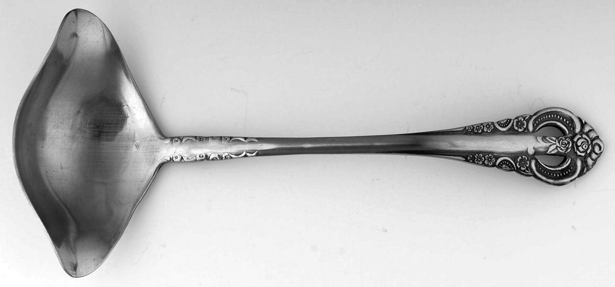 NST24 (Stainless) Solid Gravy Ladle by National Stainless-1