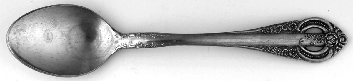NST24 (Stainless) Five O'Clock Teaspoon by National Stainless-1